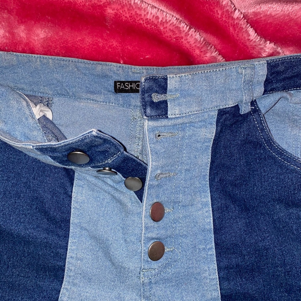 FASHION NOVA high waist denim boot cut jeans - Picture 3 of 7